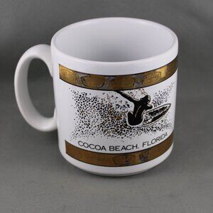 Vintage Coffee Mug - Ron Jon Surf Shop Cocoa Beach - Ceramic Mug